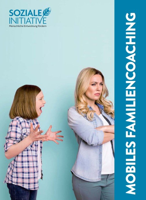 Infoflyer Mobiles Familiencoaching der Sozialen Initiative
